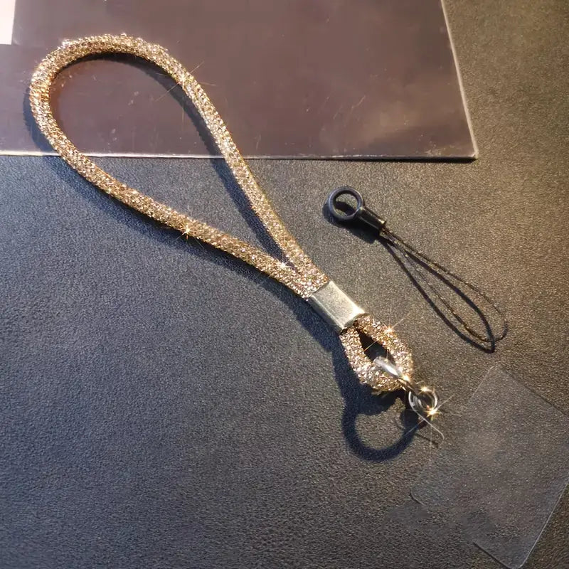 fashionable mobile phone charm with full diamonds for women