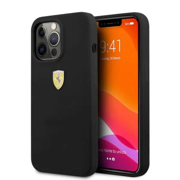 iphone 15 pro max ferrari microfiber silicone mobile case