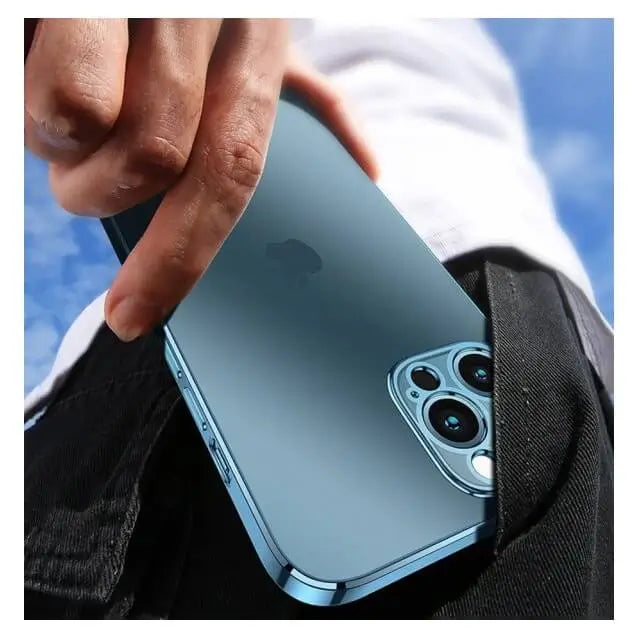 iphone 13 luxury electroplating camera protection case