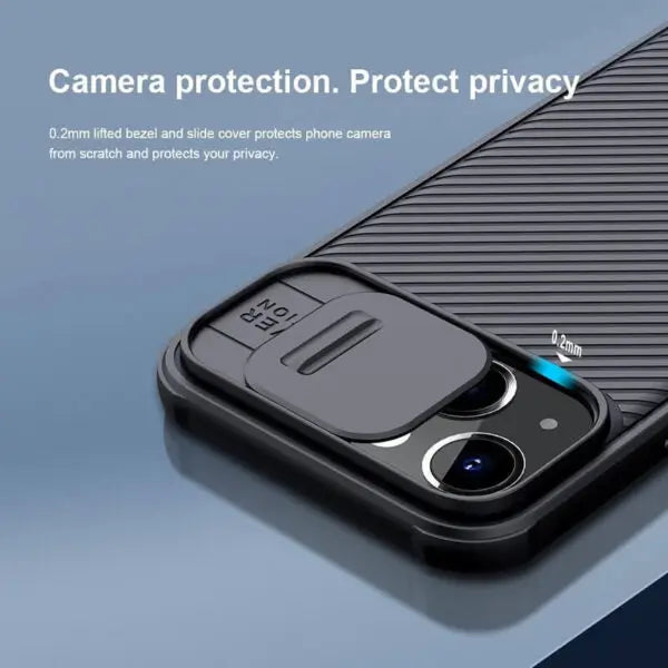 iphone 13 nillkin® camshield magnetic mobile case with camera protection