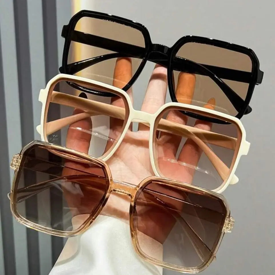pairs retro square fashion classic style eyewear