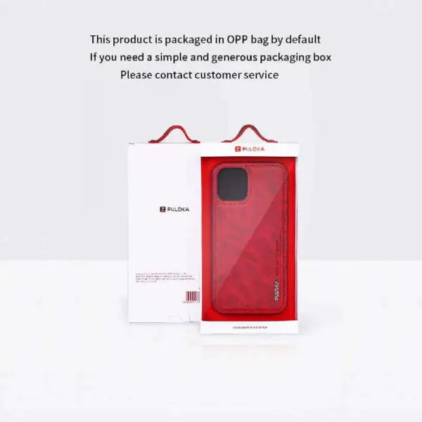 iphone 13 puloka® extravagant leather mobile case