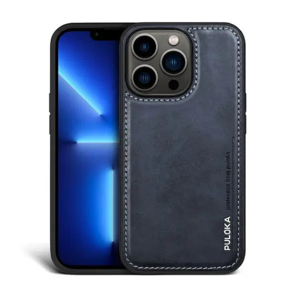 iphone 13 puloka® extravagant leather mobile case