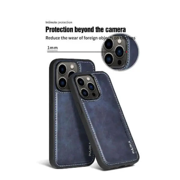 iphone 13 puloka® extravagant leather mobile case