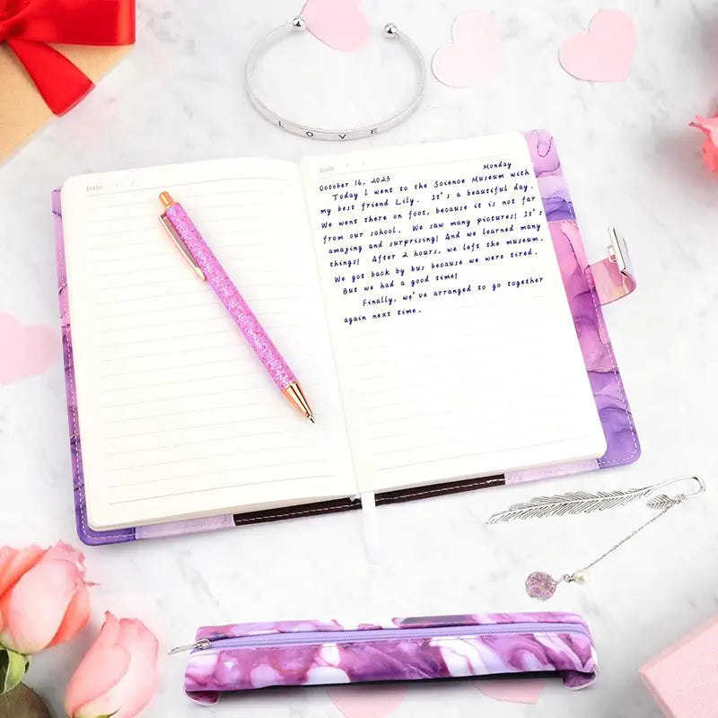 secret diary with lock