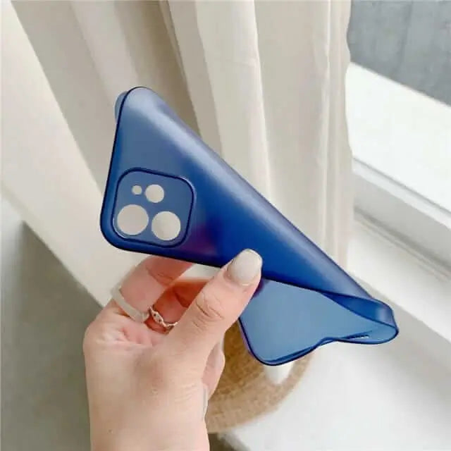 iphone 13 ultra thin paper soft matt case
