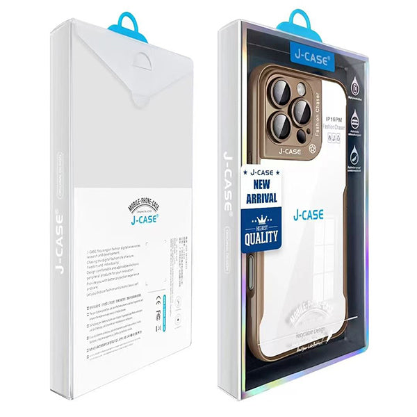 iphone 16 shockproof phone cover with metal lens ring