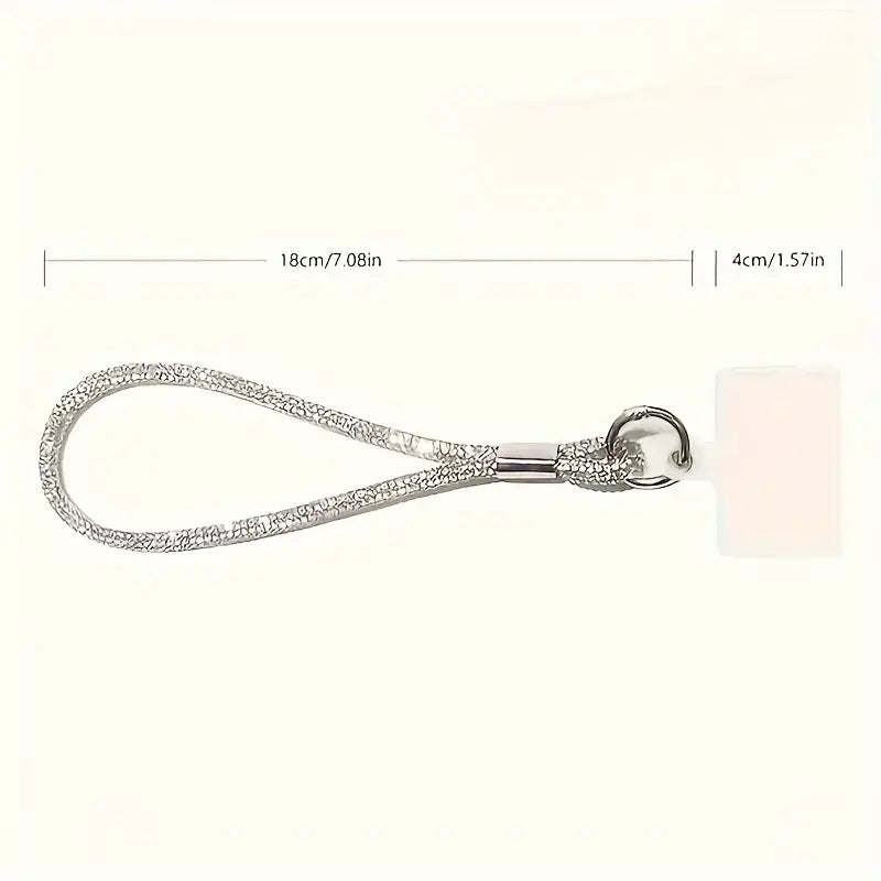 fashionable mobile phone charm with full diamonds for women