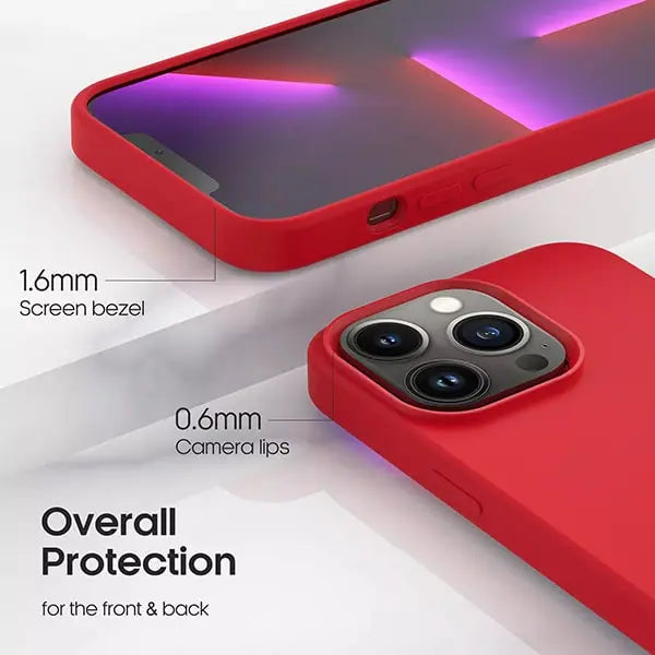 iphone 14 pro max apple logo silicone case
