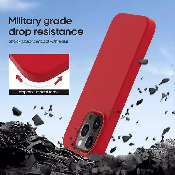 iphone 14 pro max apple logo silicone case