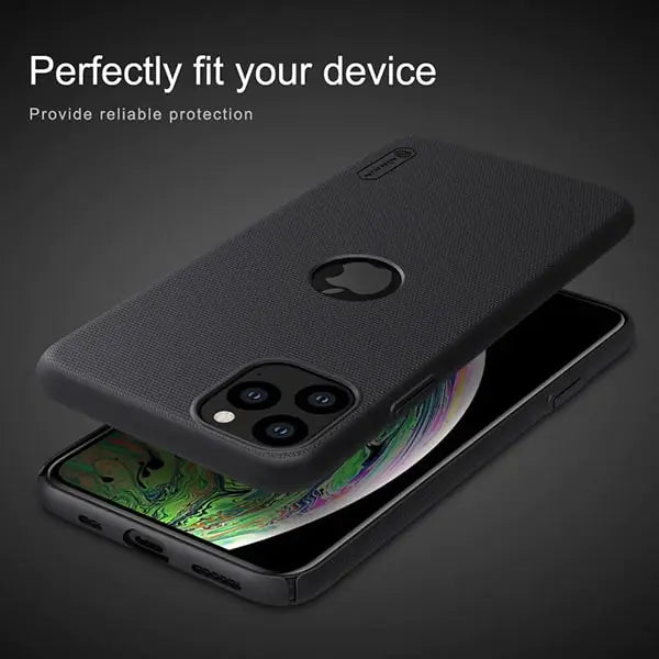iphone 14 pro max nillkin super frosted shield logo cut case