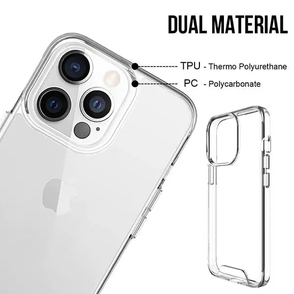 iphone 14 anti shockproof transparent case
