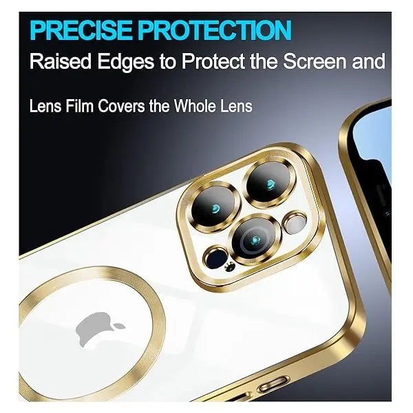 iphone 15 pro max transparent magsafe mobile case
