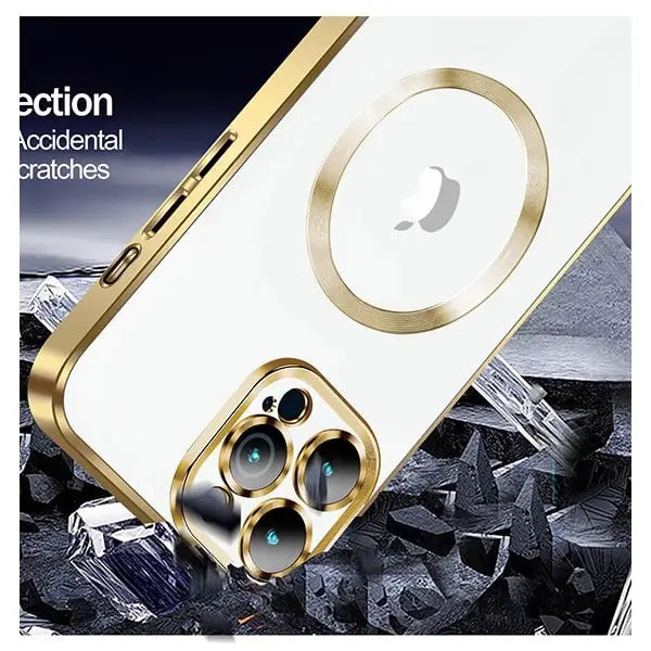 iphone 15 pro max transparent magsafe mobile case