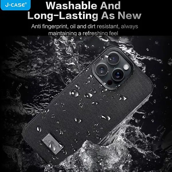 iphone 16 series ice silk mesh breathable cooling phone cover