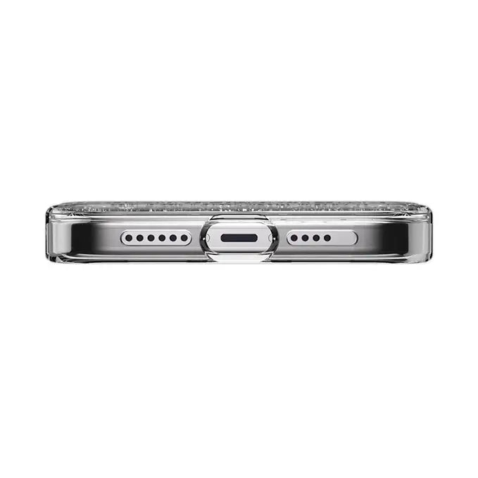 iphone 16 series ice crystal magsafe clear phone cover