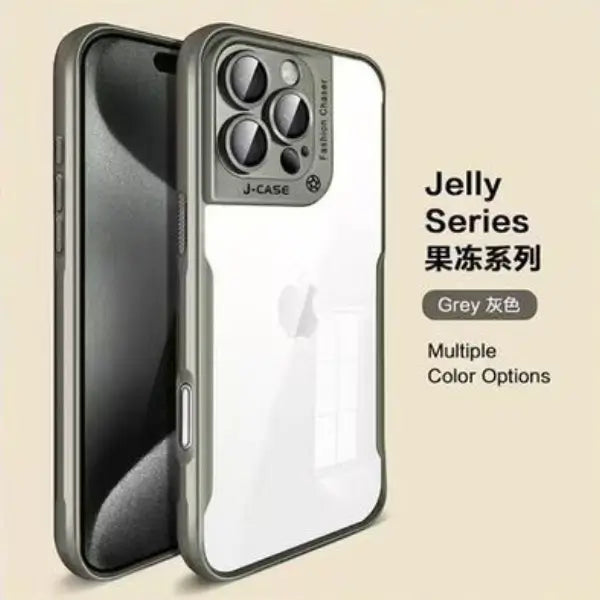 iphone 16 shockproof phone cover with metal lens ring
