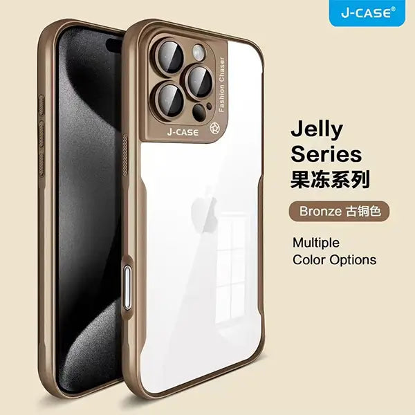 iphone 16 shockproof phone cover with metal lens ring