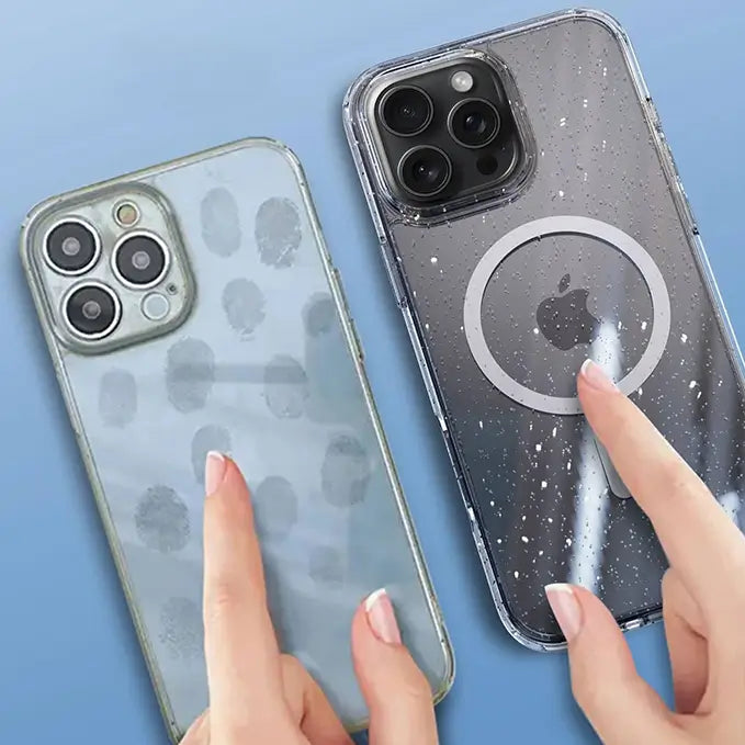 iphone 16 series starry sky magsafe clear phone cover