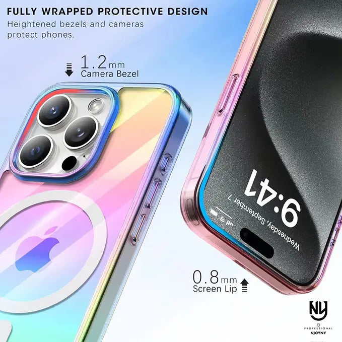 iphone 16 holo phone cover with magesafe