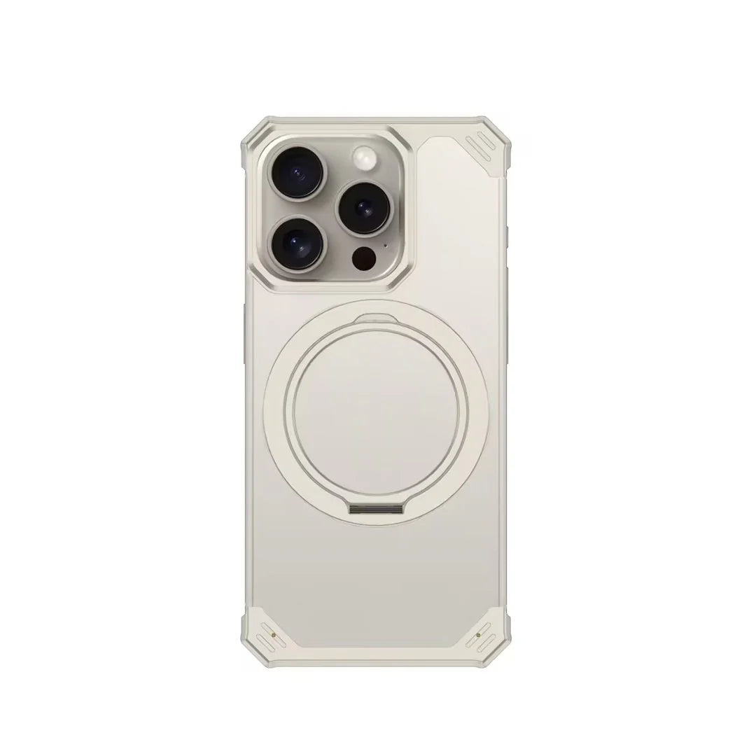 iphone 16 ultra-slim frameless metal stand case