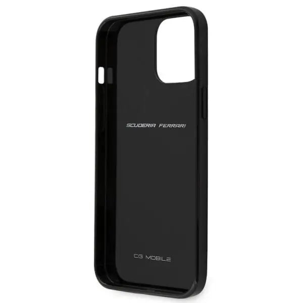 iphone 13 pro max ferrari carbon fiber mobile case