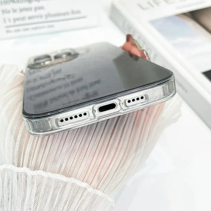 Gradient Bling Black Glitter Magsafe Case