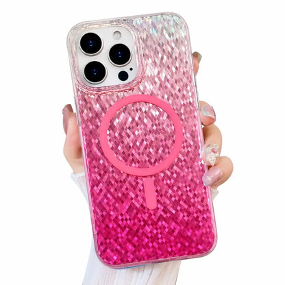 Gradient Bling Pink Glitter Magsafe Case