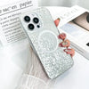 Gradient Bling Silver Glitter Magsafe Case