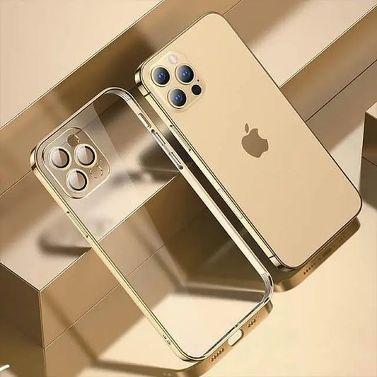 iPhone 13 Luxury Electroplating Camera Protection Case
