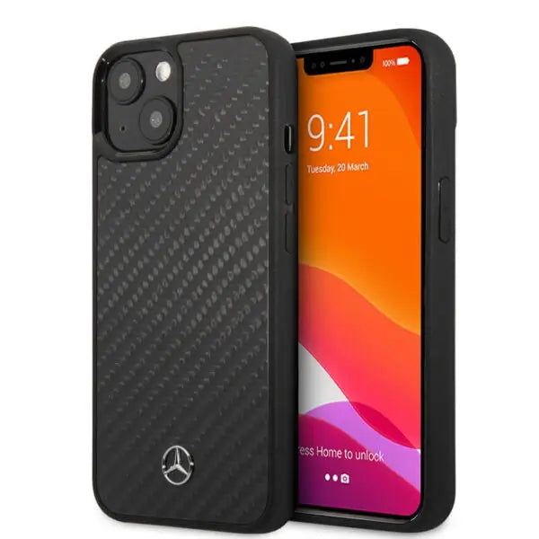 iphone 13 pro max mercedes® carbon fiber mobile case