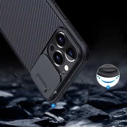 iPhone 13 Nillkin® Camshield Magnetic Mobile Case With Camera Protection