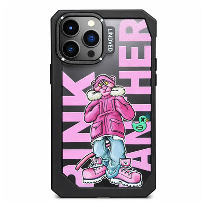 Pink Panther Hoodie Edition Case For iPhone 15