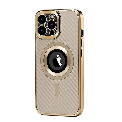 iPhone 15 Pro Max Premium Carbon Design Magsafe Mobile Cover