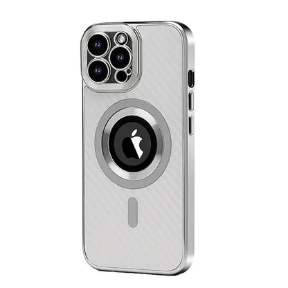 iPhone 15 Pro Max Premium Carbon Design Magsafe Mobile Cover