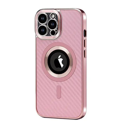 iPhone 15 Pro Max Premium Carbon Design Magsafe Mobile Cover