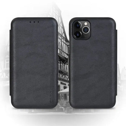 iPhone 13 Pro Max Puloka® Card Holder Leather Flip Wallet Mobile Case