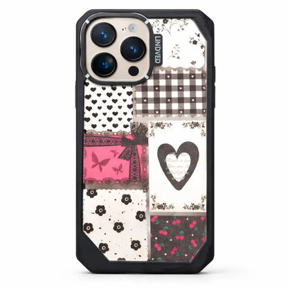 Retro Love Patchwork Case