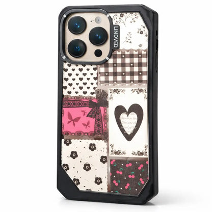 Retro Love Patchwork Case
