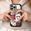 Retro Love Patchwork Case