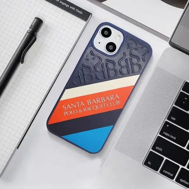 iphone 13 santa barbara ® colored striped case
