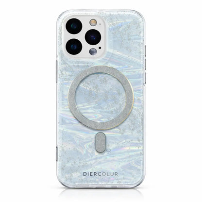 Shimmer Luxe MagSafe Case With Hand Strap For iPhone 15 Pro