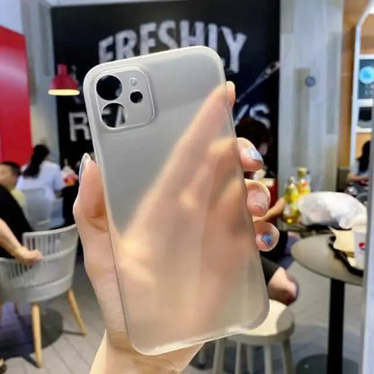 iPhone 13 Pro Max Ultra Thin Paper Soft Matt Case