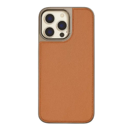 Luxury Denim Metal Finish With Camera Protection Case