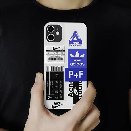 iPhone 13 Sports Print Reflective Mirror Back Case