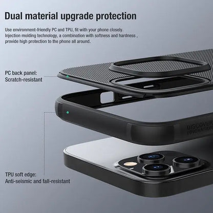 iPhone 14 Pro Max Nillkin Super Frosted Shield Logo Cut Case