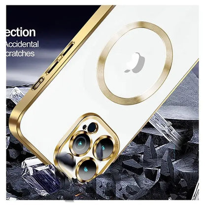 iPhone 15 Pro Max Transparent Magsafe Mobile Case