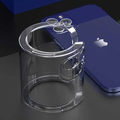 iPhone 13 Mini Soft Silicone Clear Transparent Case With Camera Protection