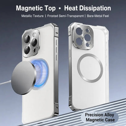 iPhone 16 Pro Max Alloy Armor Magsafe Phone Cover