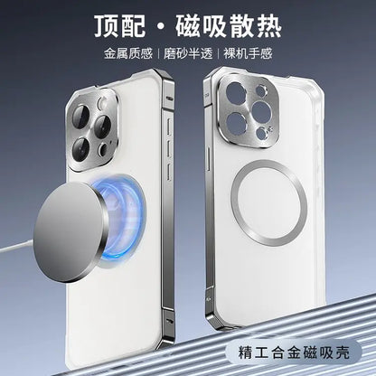 iPhone 16 Pro Max Alloy Armor Magsafe Phone Cover